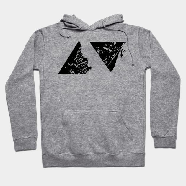 Nature Triangles Hoodie by samuel sisco